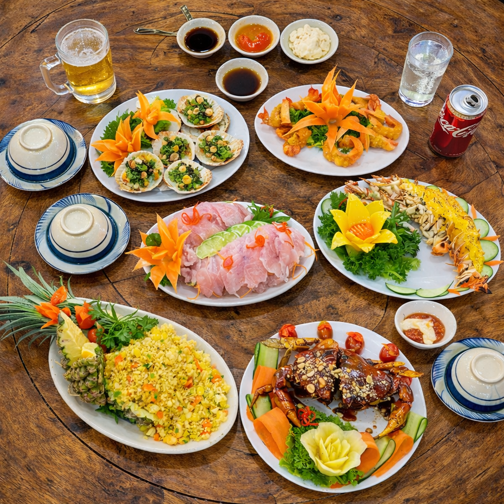 NHÀ HÀNG HẢI SẢN VỊNH CAM RANH