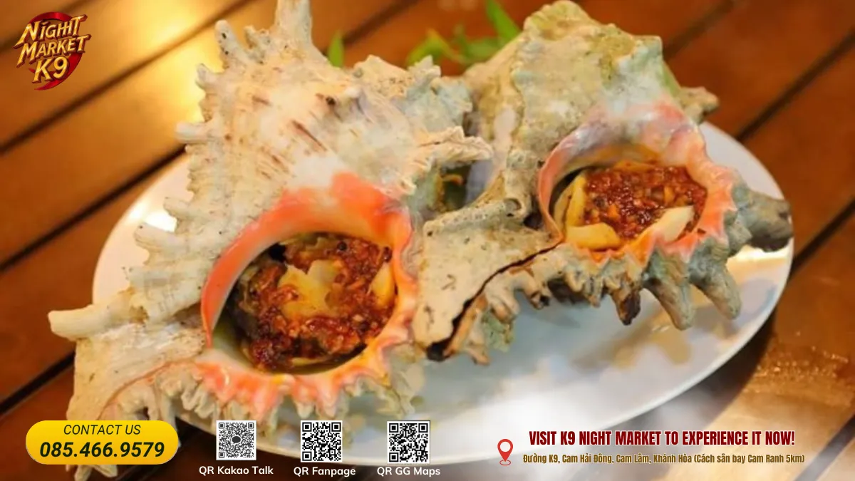Quán ốc ngon ở Cam Ranh