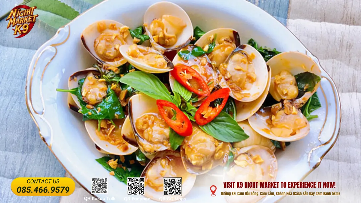 Quán ốc ngon ở Cam Ranh