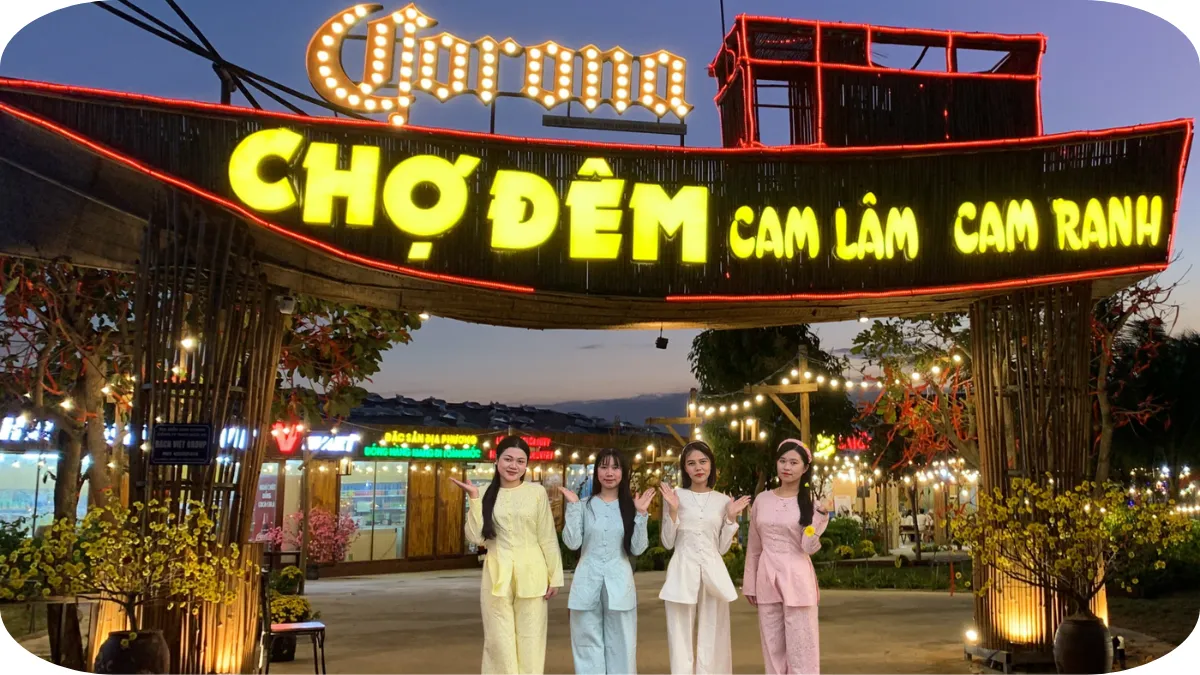 Tầm Nhìn của Chợ Đêm Cam Lâm K9
